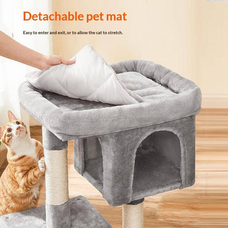 Large Cat Tree All-in-one High-rise Design For Big Cats