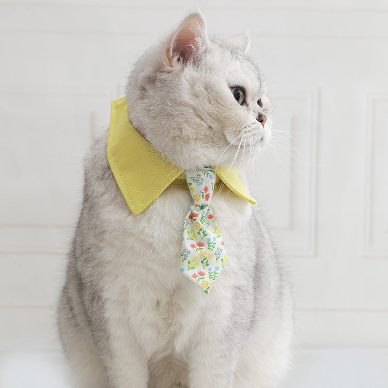Cute Pet Cat Bow Tie Collar In Multiple Styles