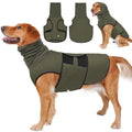 2-in-1 Dog Anxiety Vest With Hood, Soft Dog Calming Shirt With Stretchy Ear Head Cover For Stress Relief, Breathable Shirt Jacket For Thunderstorms, Separation & Vet Visits
