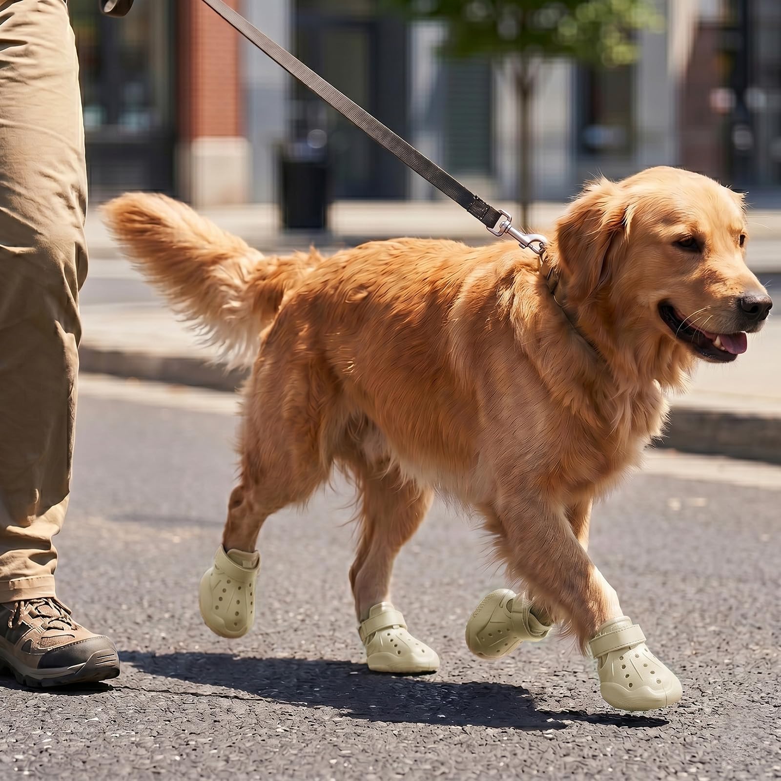 Dog Shoes For Dogs, Clogs Boots Booties Hot Pavement, Rain Waterproof Shoe Summer Sandals Puppy Breathable Doggie Doggy Light Water Up Sneaker