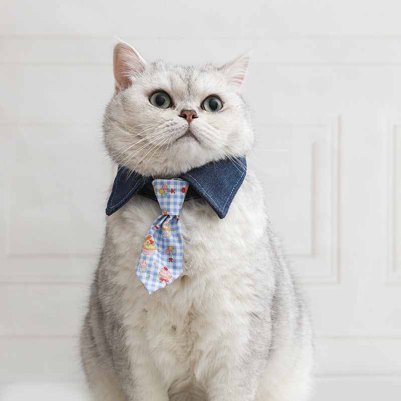 Cute Pet Cat Bow Tie Collar In Multiple Styles